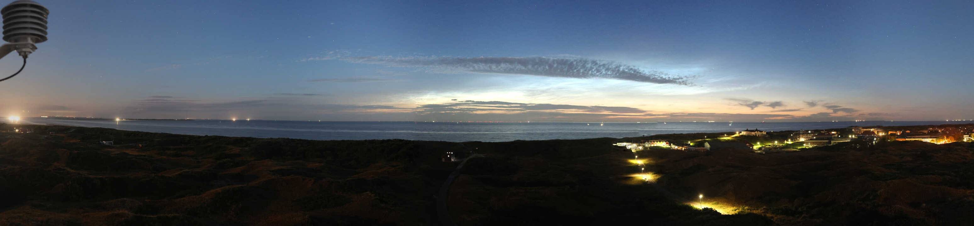 Archiv Foto Webcam Panoramablick über den Badestrand Langeoog