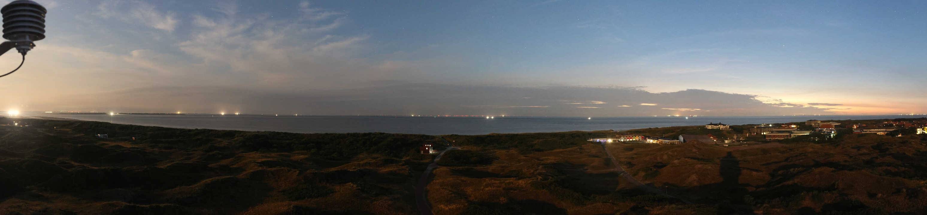 Archiv Foto Webcam Panoramablick über den Badestrand Langeoog