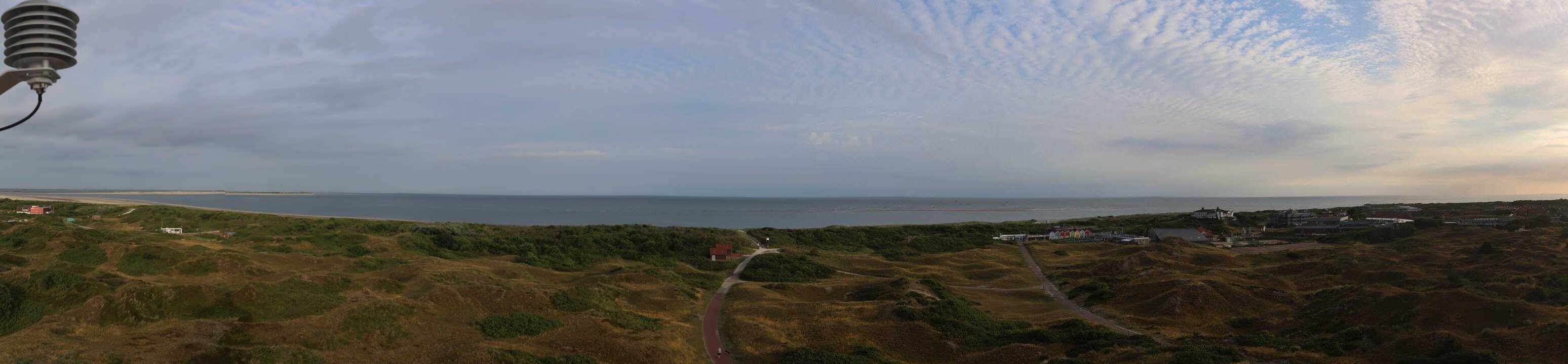 Archiv Foto Webcam Panoramablick über den Badestrand Langeoog