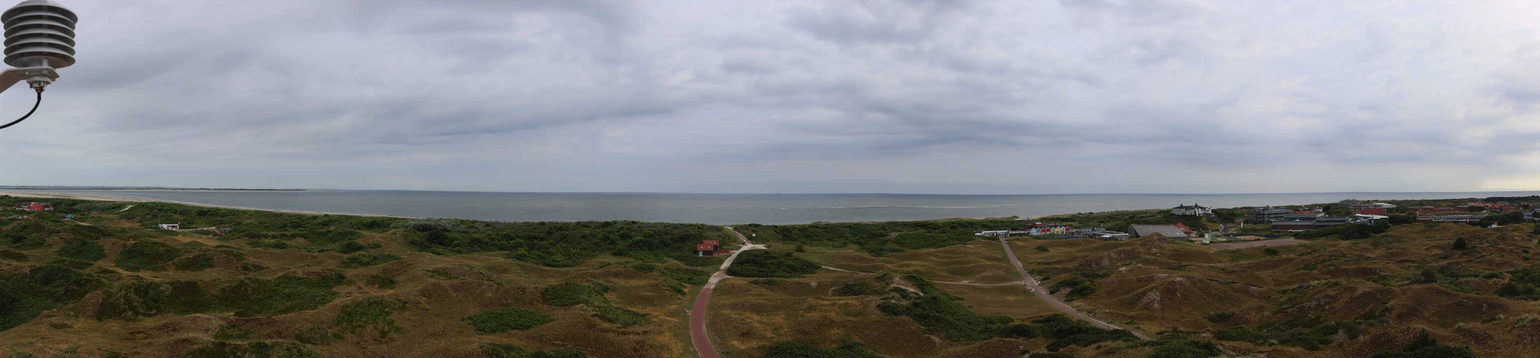 Archiv Foto Webcam Panoramablick über den Badestrand Langeoog
