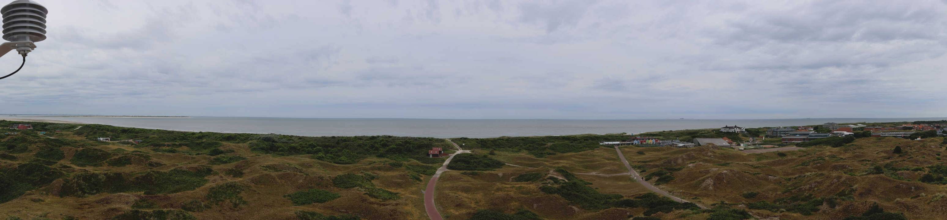 Archiv Foto Webcam Panoramablick über den Badestrand Langeoog