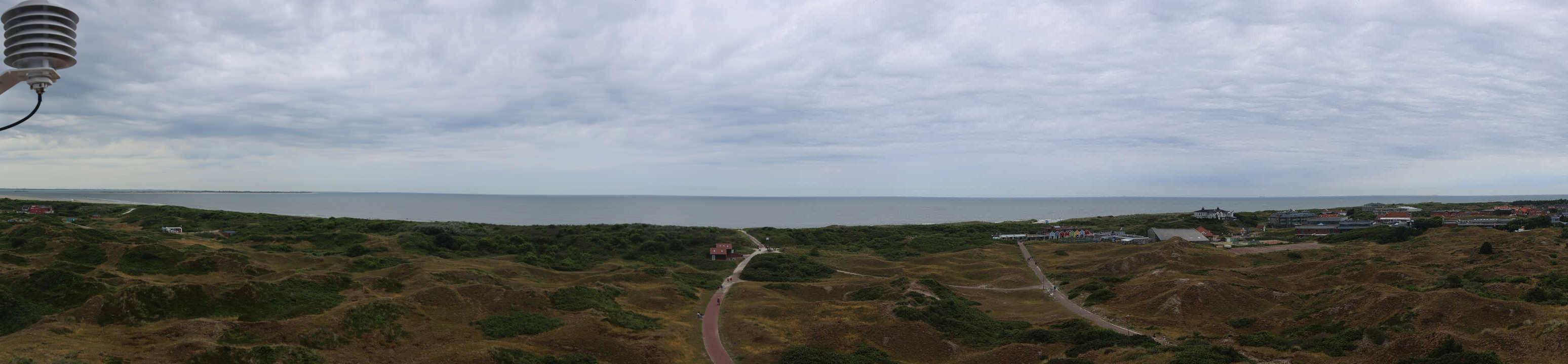 Archiv Foto Webcam Panoramablick über den Badestrand Langeoog