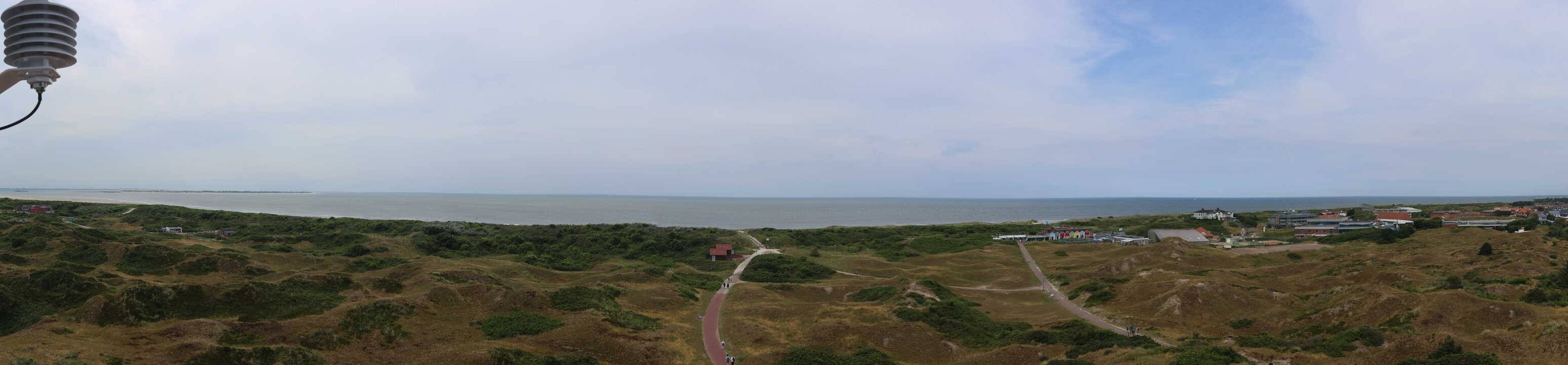 Archiv Foto Webcam Panoramablick über den Badestrand Langeoog