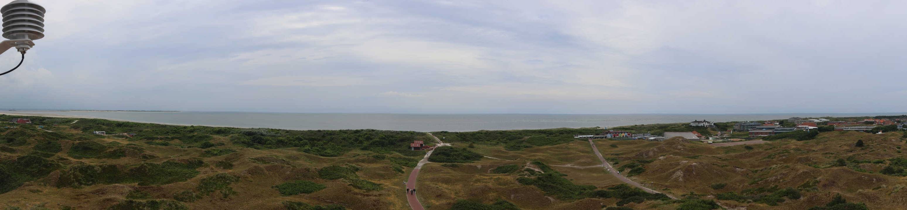 Archiv Foto Webcam Panoramablick über den Badestrand Langeoog