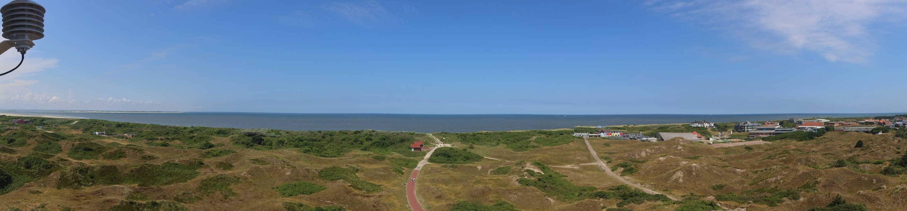 Archiv Foto Webcam Panoramablick über den Badestrand Langeoog