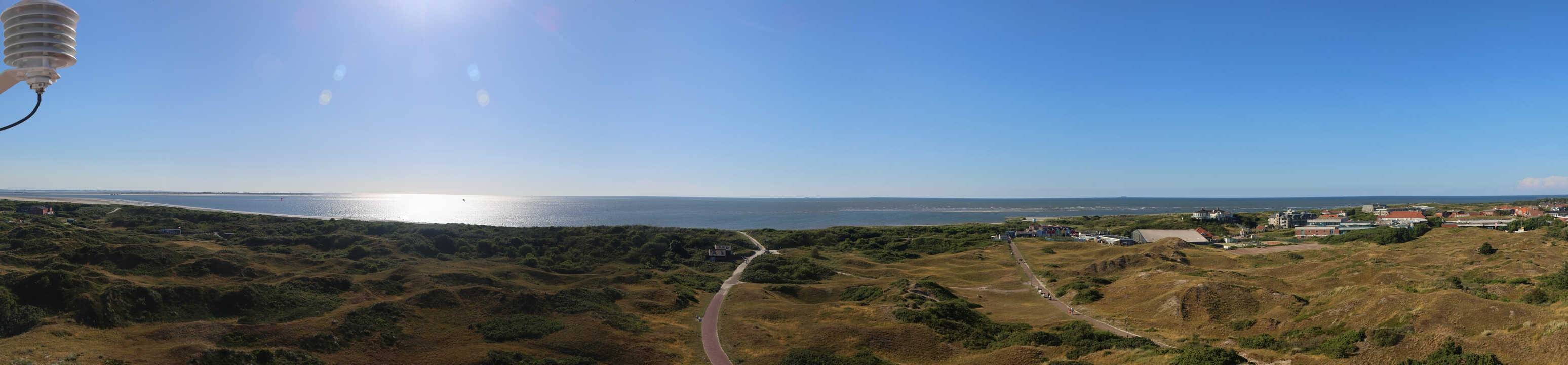 Archiv Foto Webcam Panoramablick über den Badestrand Langeoog