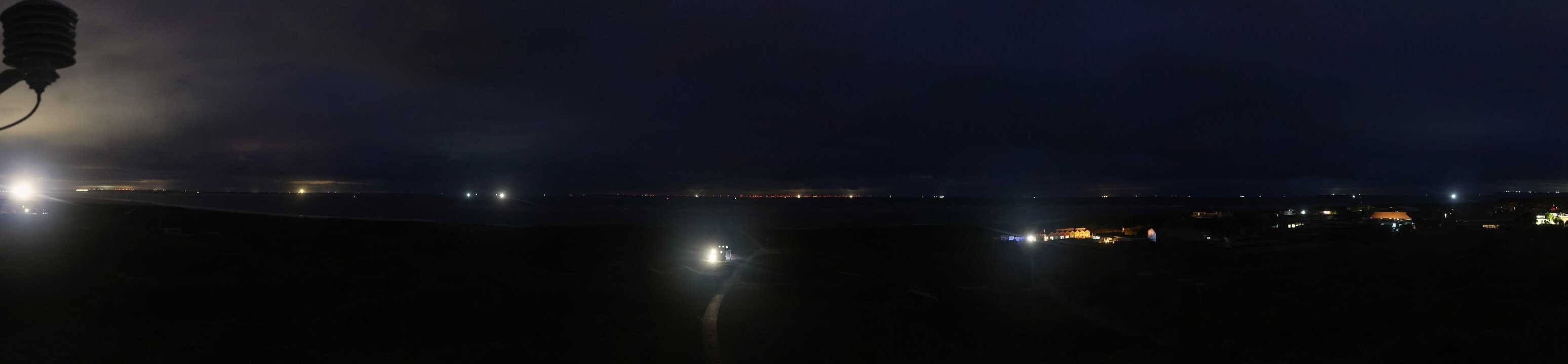 Archiv Foto Webcam Panoramablick über den Badestrand Langeoog