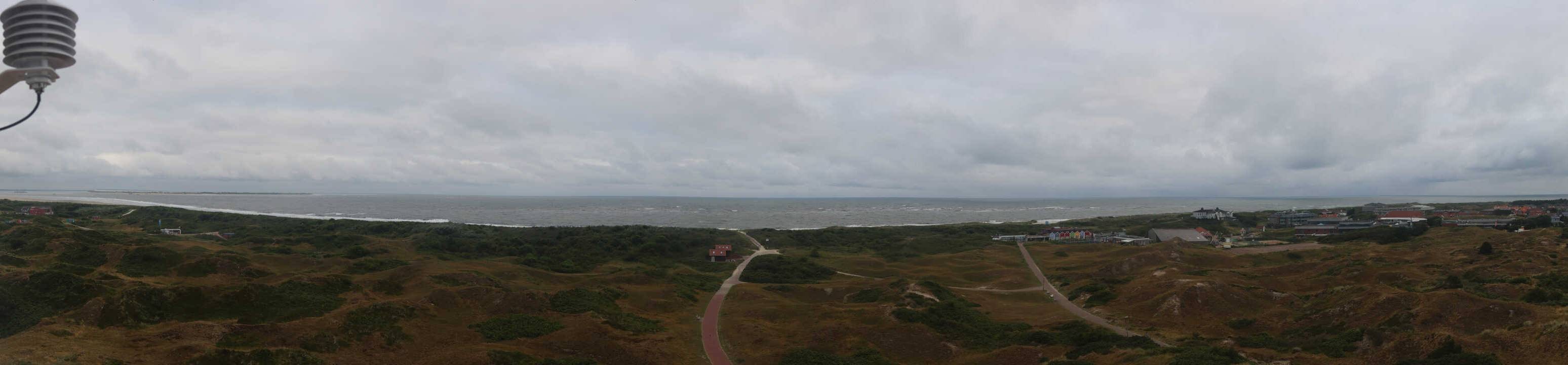 Archiv Foto Webcam Panoramablick über den Badestrand Langeoog