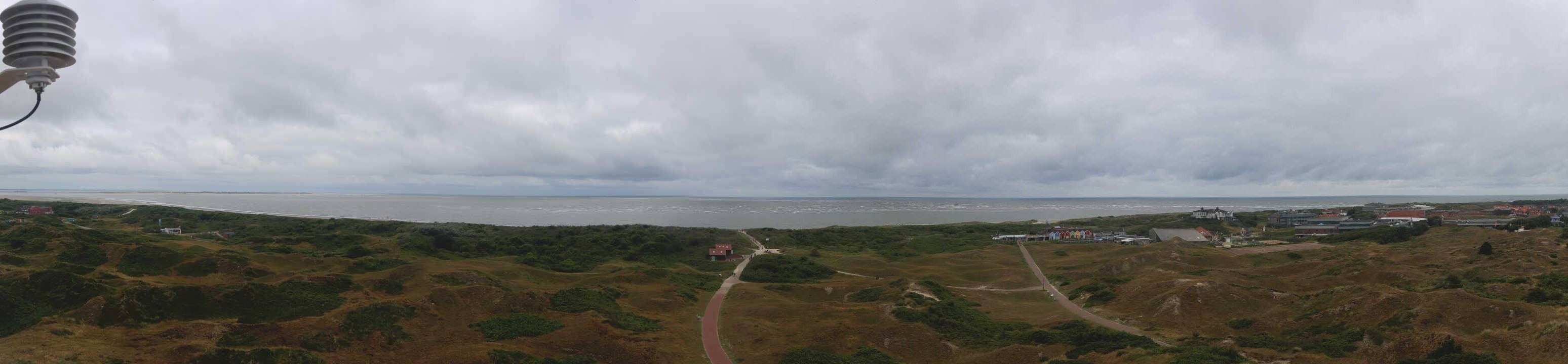 Archiv Foto Webcam Panoramablick über den Badestrand Langeoog