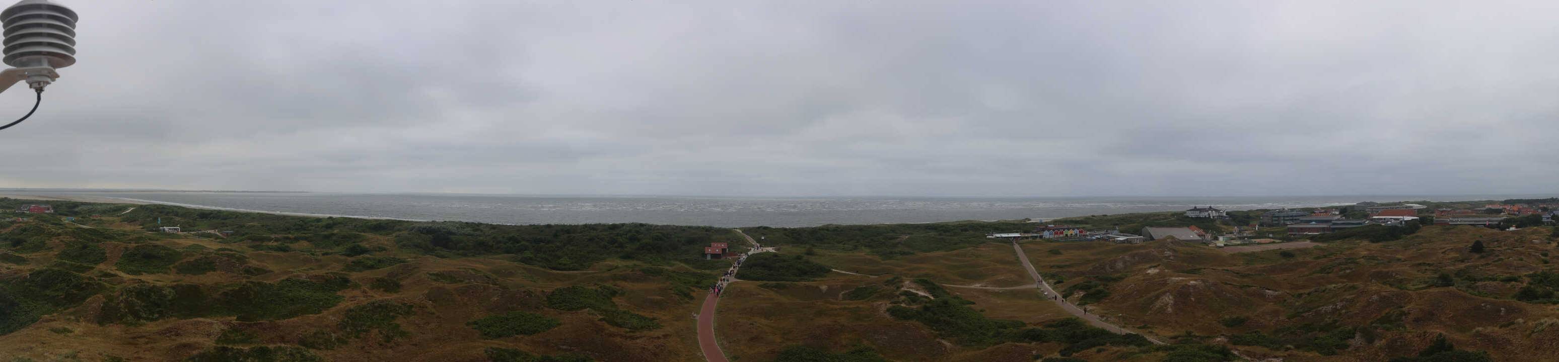 Archiv Foto Webcam Panoramablick über den Badestrand Langeoog