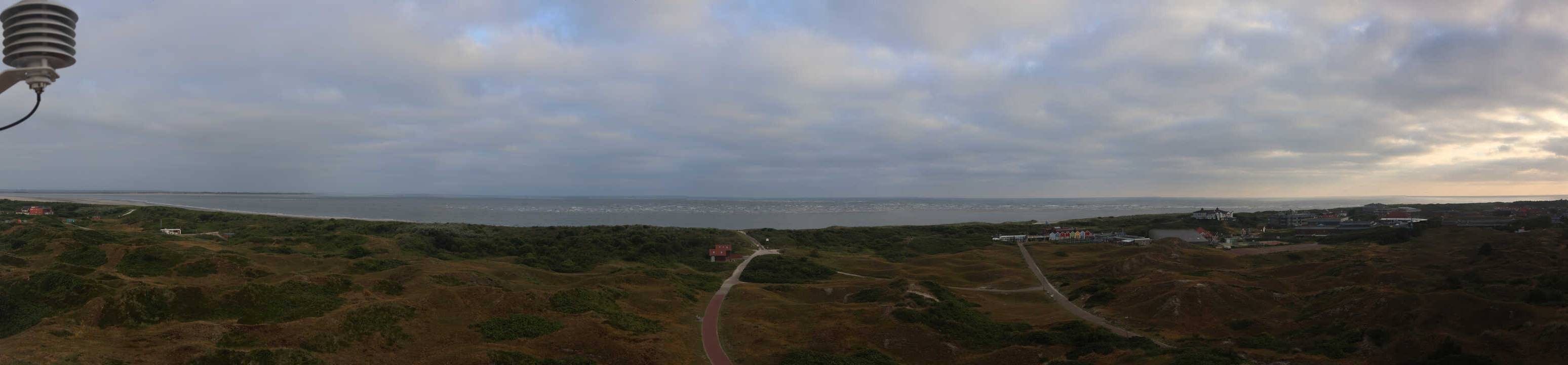 Archiv Foto Webcam Panoramablick über den Badestrand Langeoog