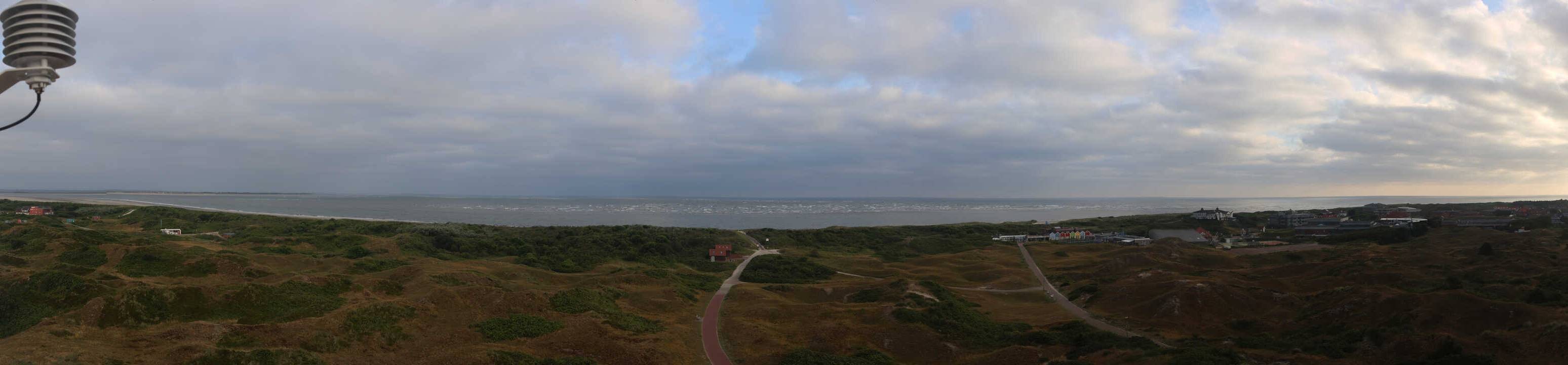Archiv Foto Webcam Panoramablick über den Badestrand Langeoog