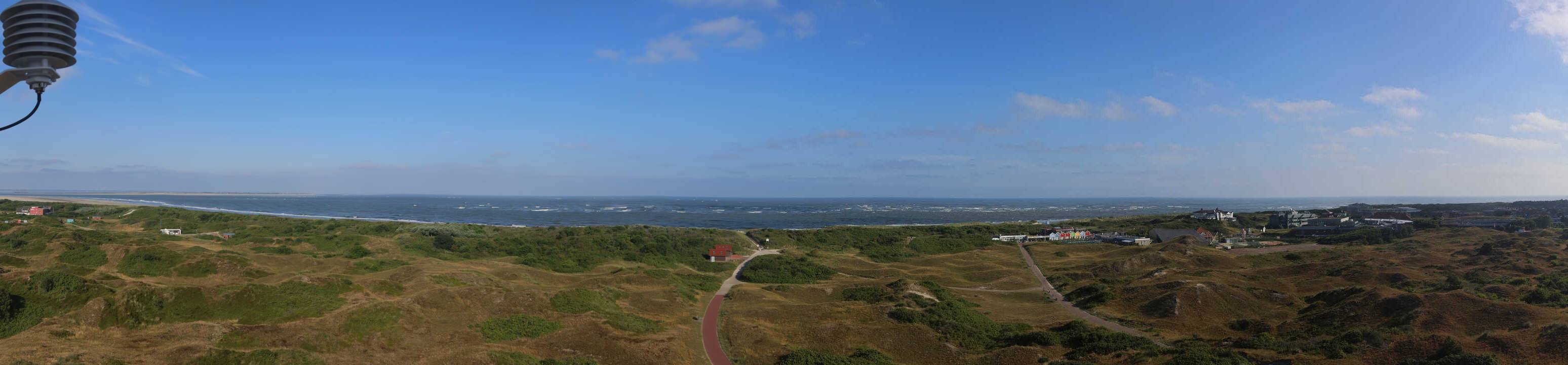 Archiv Foto Webcam Panoramablick über den Badestrand Langeoog