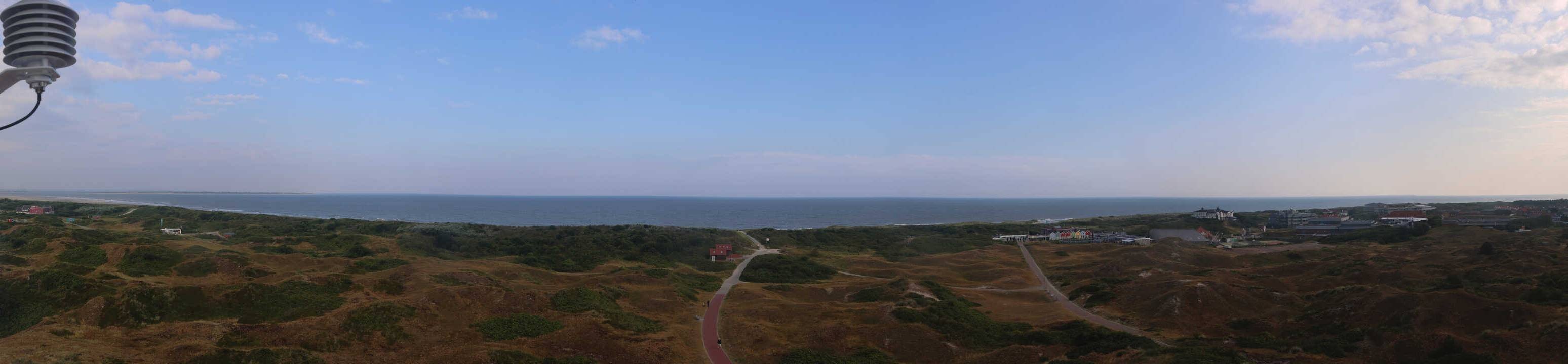 Archiv Foto Webcam Panoramablick über den Badestrand Langeoog