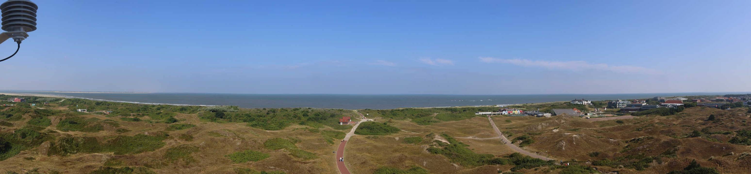 Archiv Foto Webcam Panoramablick über den Badestrand Langeoog
