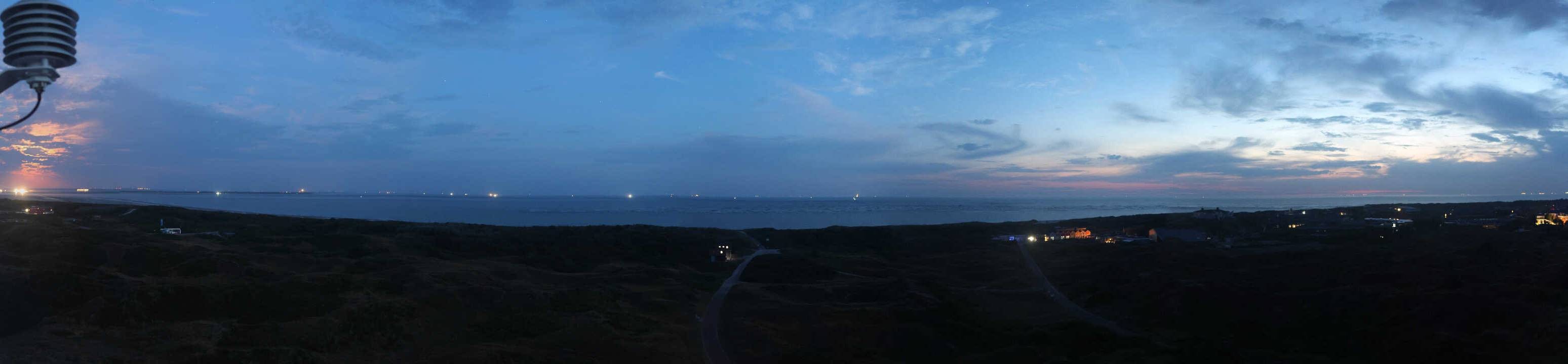 Archiv Foto Webcam Panoramablick über den Badestrand Langeoog