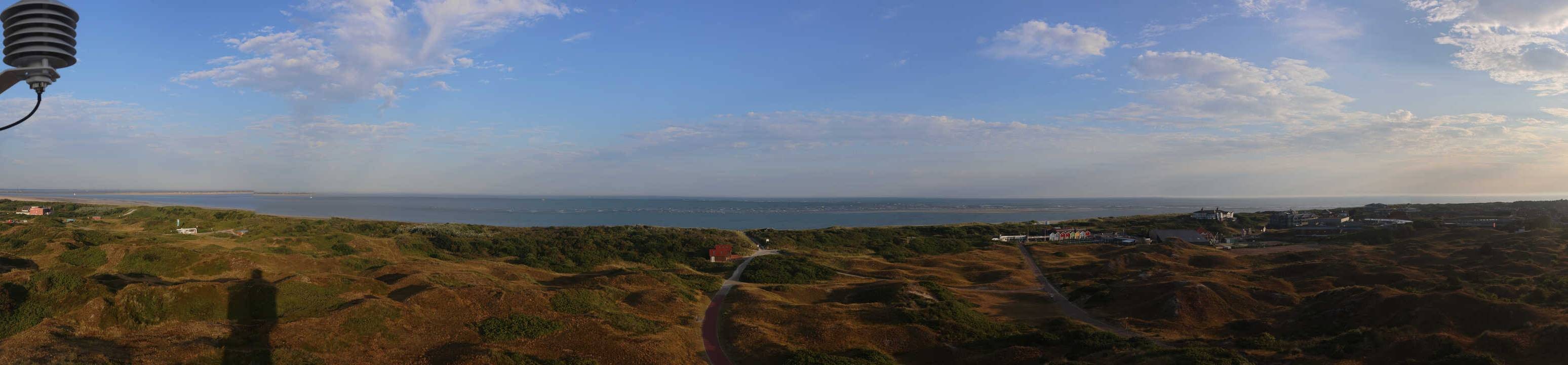 Archiv Foto Webcam Panoramablick über den Badestrand Langeoog