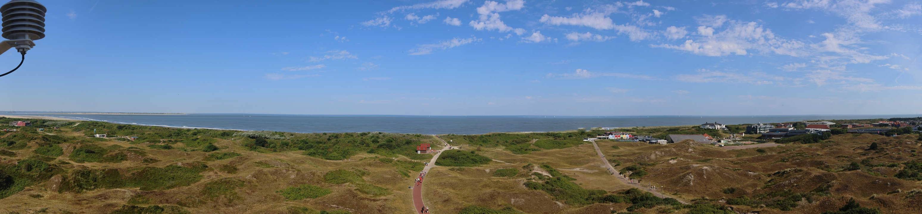 Archiv Foto Webcam Panoramablick über den Badestrand Langeoog