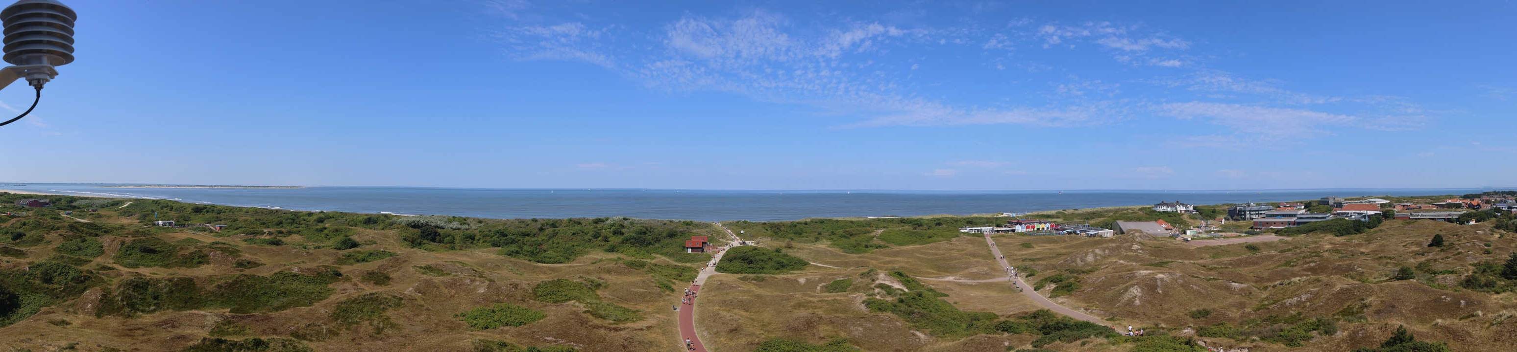 Archiv Foto Webcam Panoramablick über den Badestrand Langeoog