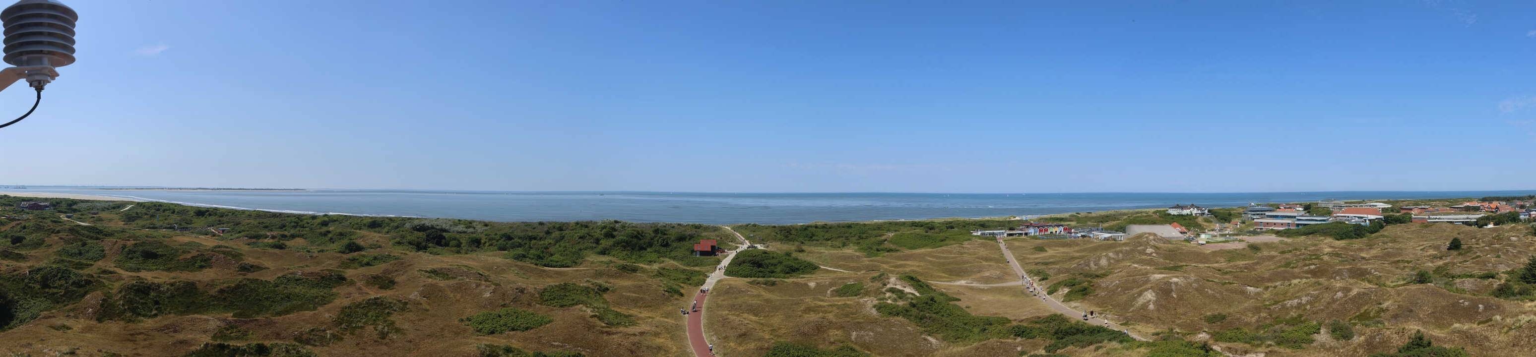 Archiv Foto Webcam Panoramablick über den Badestrand Langeoog