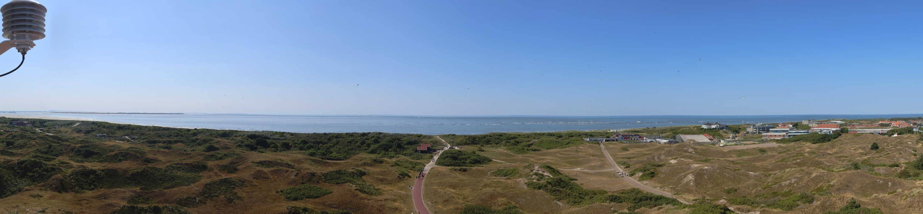 Archiv Foto Webcam Panoramablick über den Badestrand Langeoog