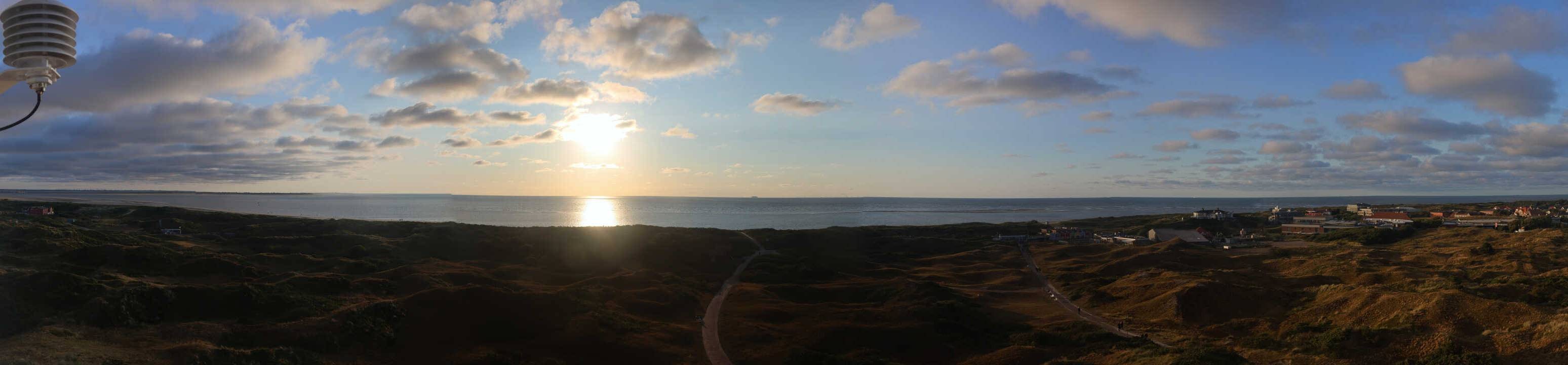 Archiv Foto Webcam Panoramablick über den Badestrand Langeoog