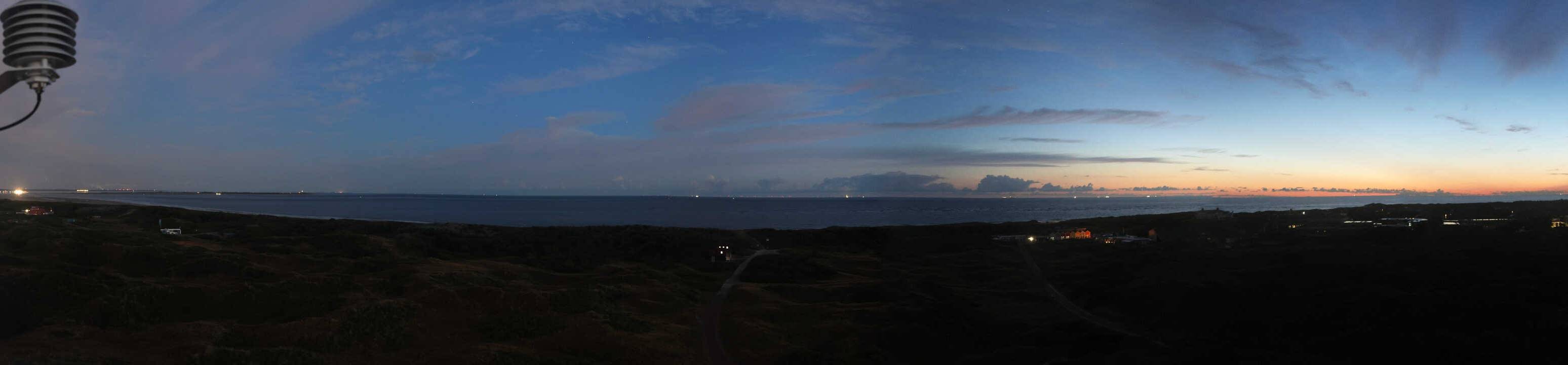 Archiv Foto Webcam Panoramablick über den Badestrand Langeoog