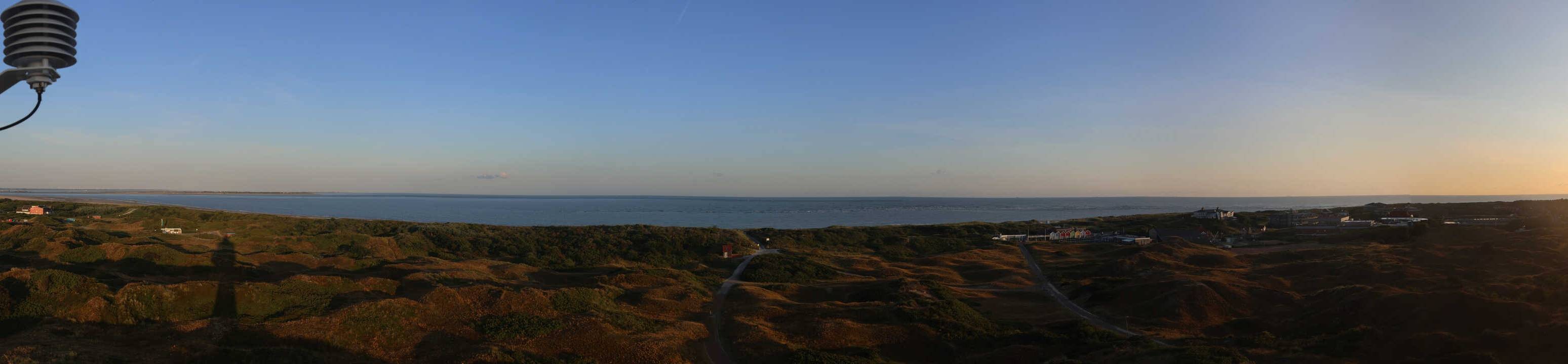 Archiv Foto Webcam Panoramablick über den Badestrand Langeoog