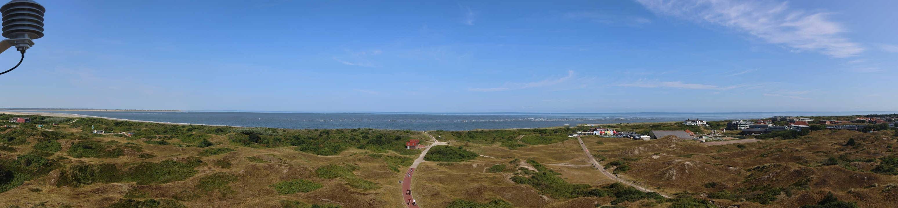 Archiv Foto Webcam Panoramablick über den Badestrand Langeoog