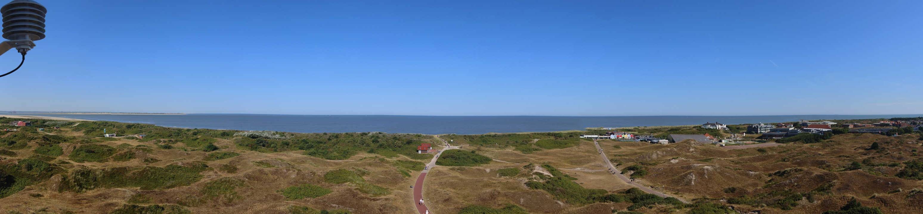 Archiv Foto Webcam Panoramablick über den Badestrand Langeoog
