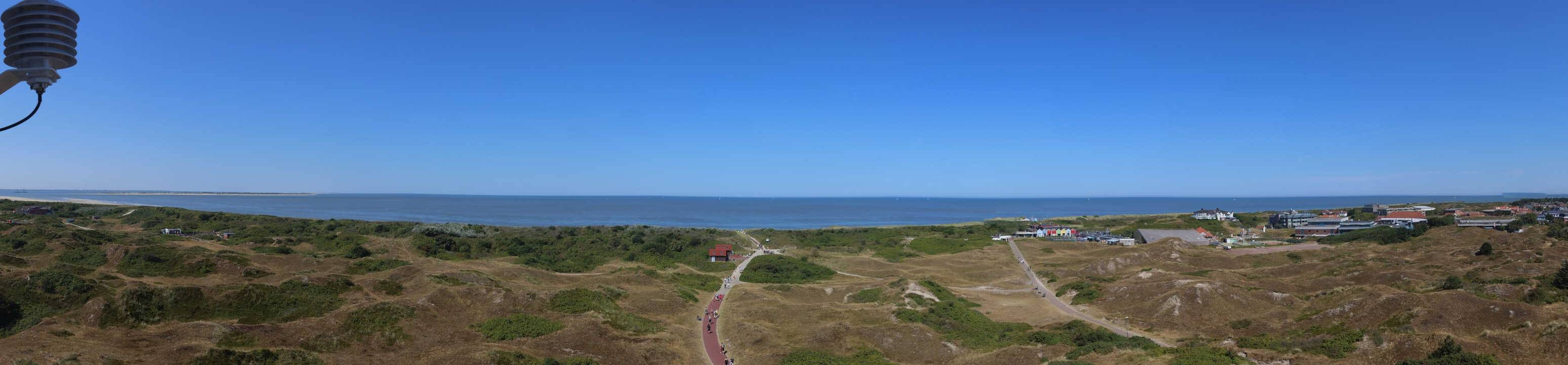 Archiv Foto Webcam Panoramablick über den Badestrand Langeoog