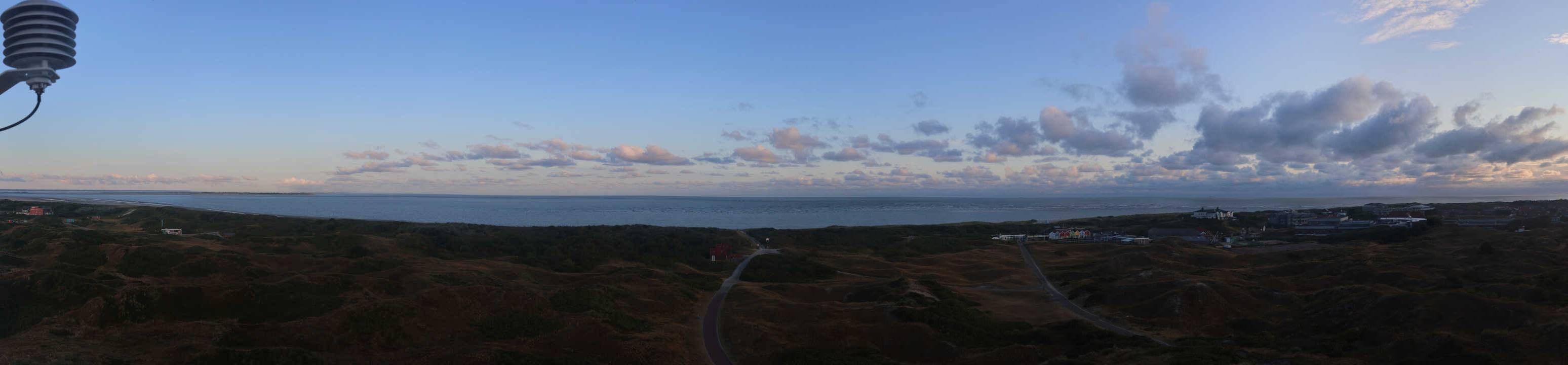 Archiv Foto Webcam Panoramablick über den Badestrand Langeoog
