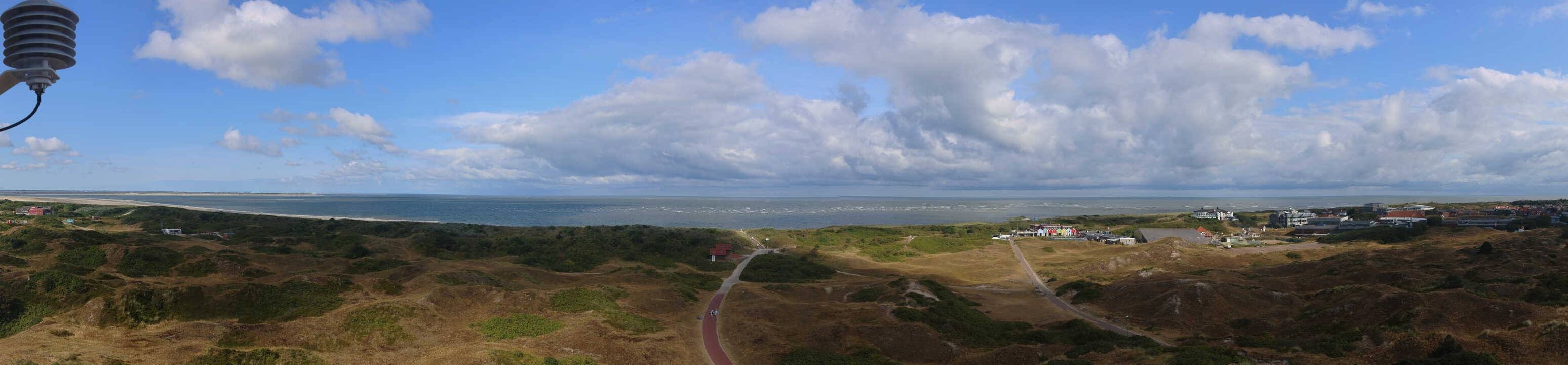 Archiv Foto Webcam Panoramablick über den Badestrand Langeoog