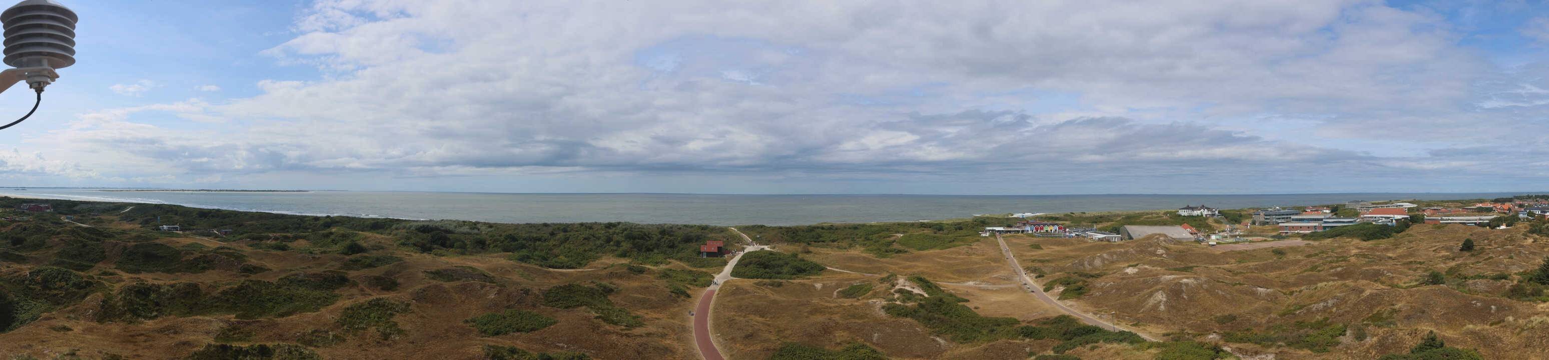 Archiv Foto Webcam Panoramablick über den Badestrand Langeoog