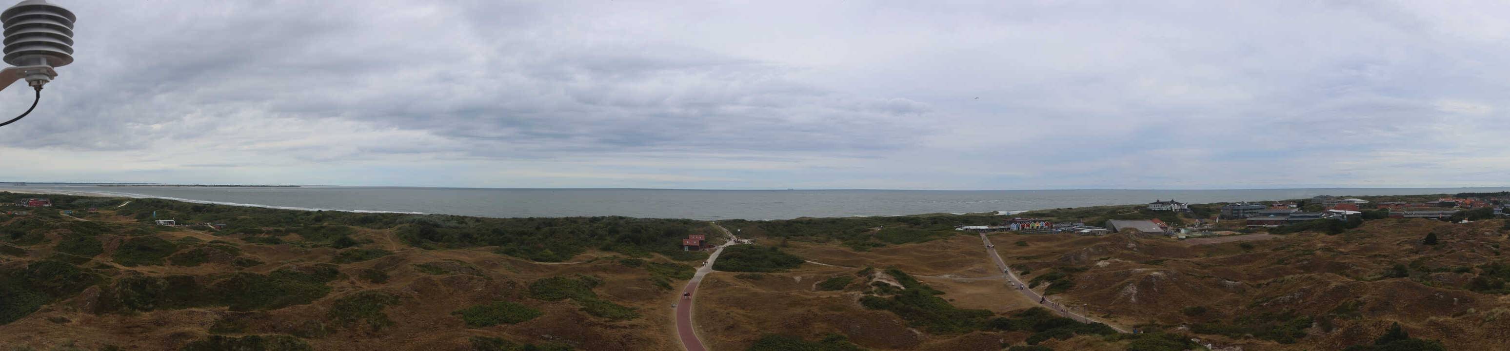 Archiv Foto Webcam Panoramablick über den Badestrand Langeoog