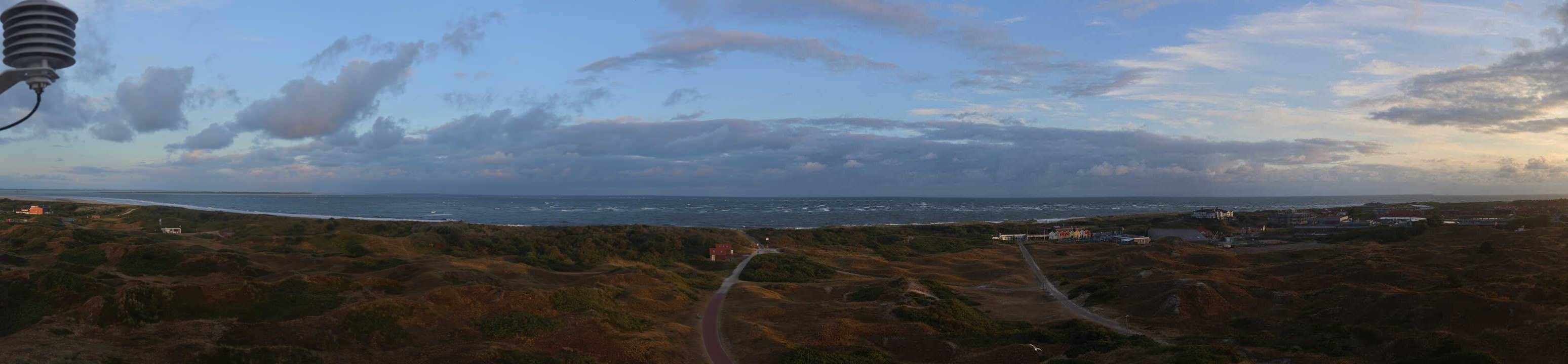 Archiv Foto Webcam Panoramablick über den Badestrand Langeoog