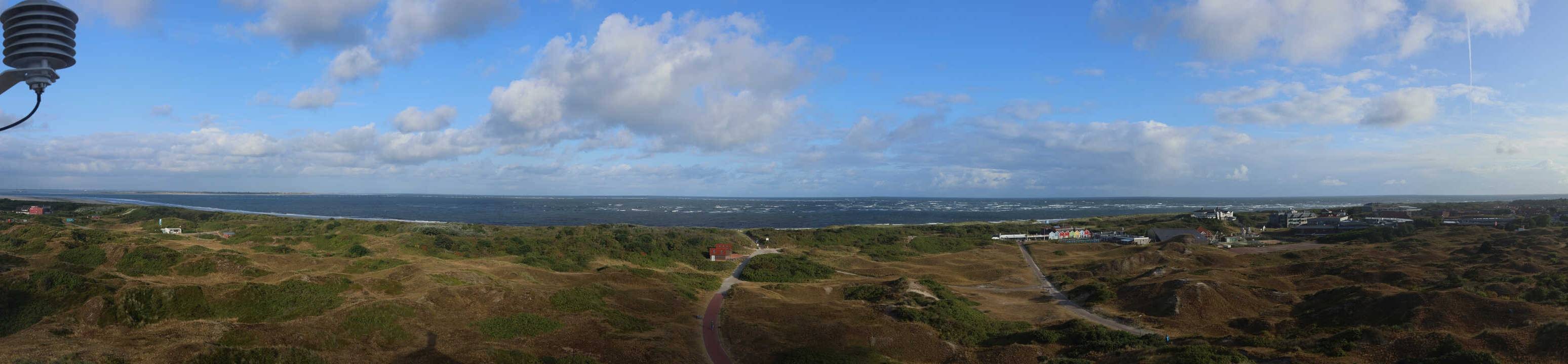 Archiv Foto Webcam Panoramablick über den Badestrand Langeoog