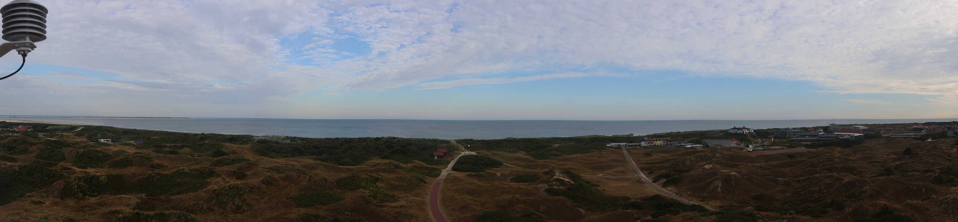 Archiv Foto Webcam Panoramablick über den Badestrand Langeoog