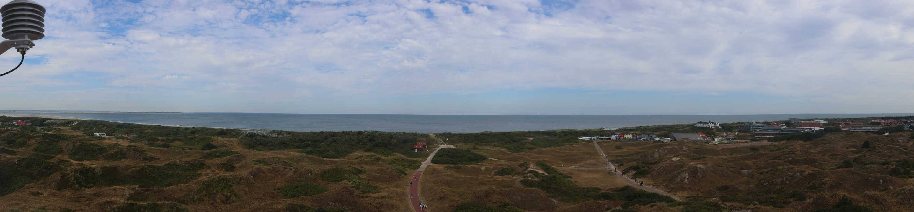 Archiv Foto Webcam Panoramablick über den Badestrand Langeoog