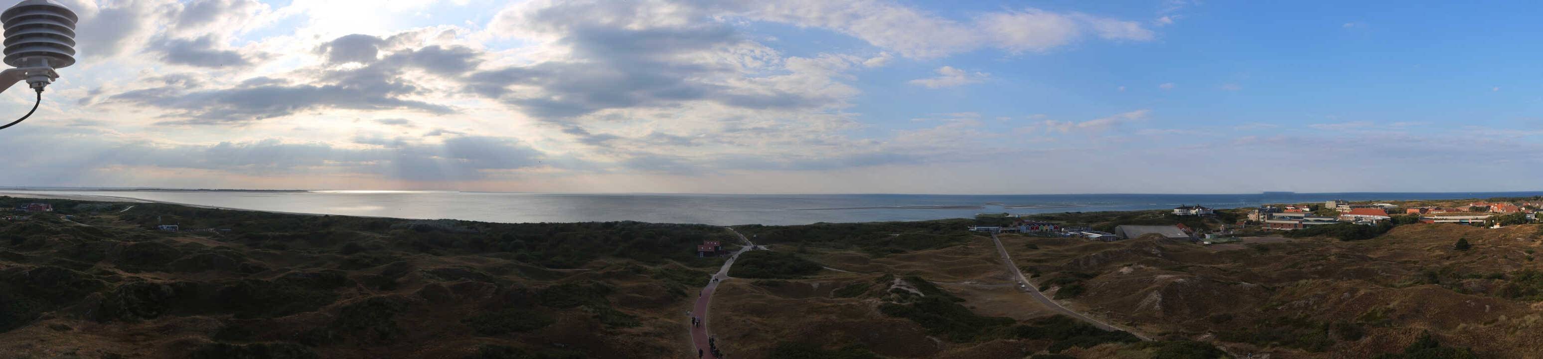 Archiv Foto Webcam Panoramablick über den Badestrand Langeoog