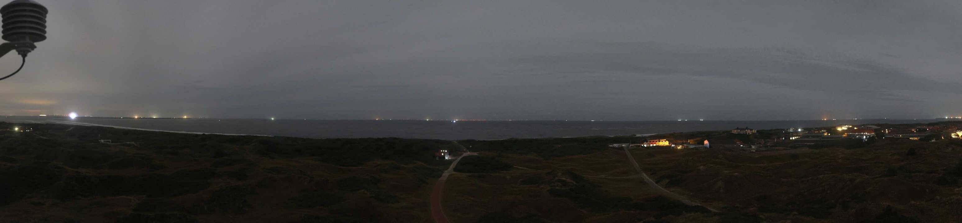 Archiv Foto Webcam Panoramablick über den Badestrand Langeoog
