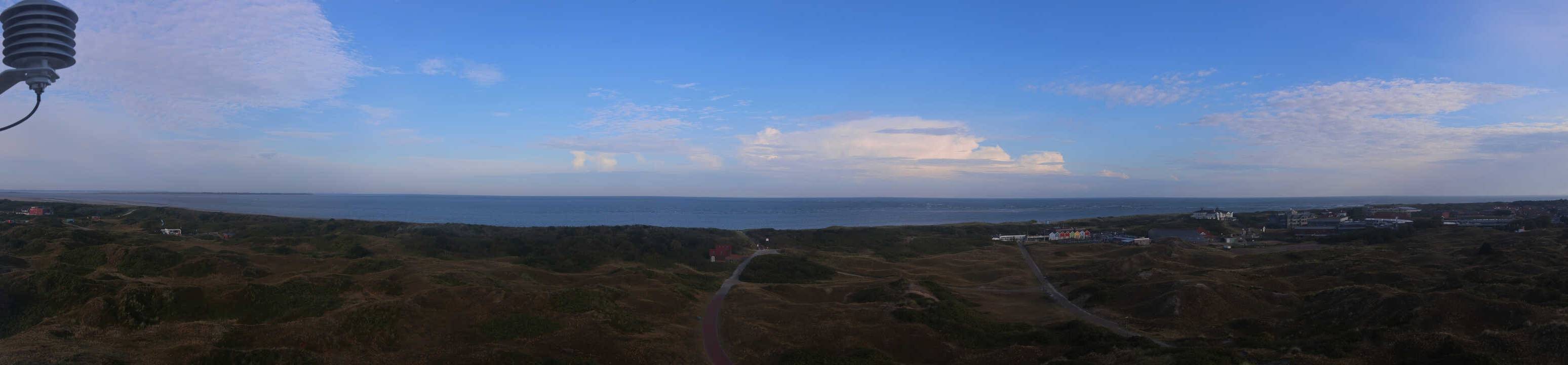Archiv Foto Webcam Panoramablick über den Badestrand Langeoog