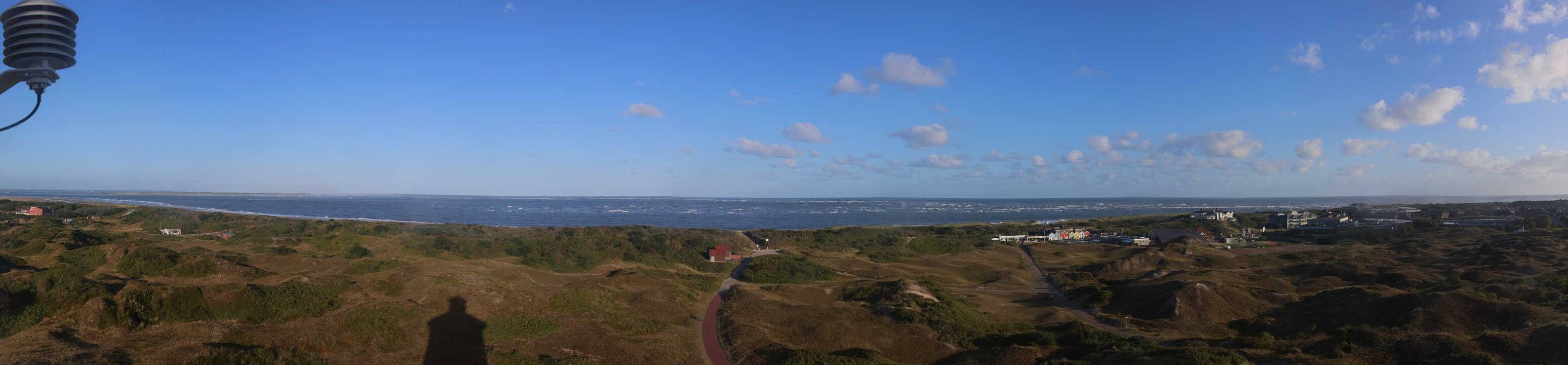 Archiv Foto Webcam Panoramablick über den Badestrand Langeoog