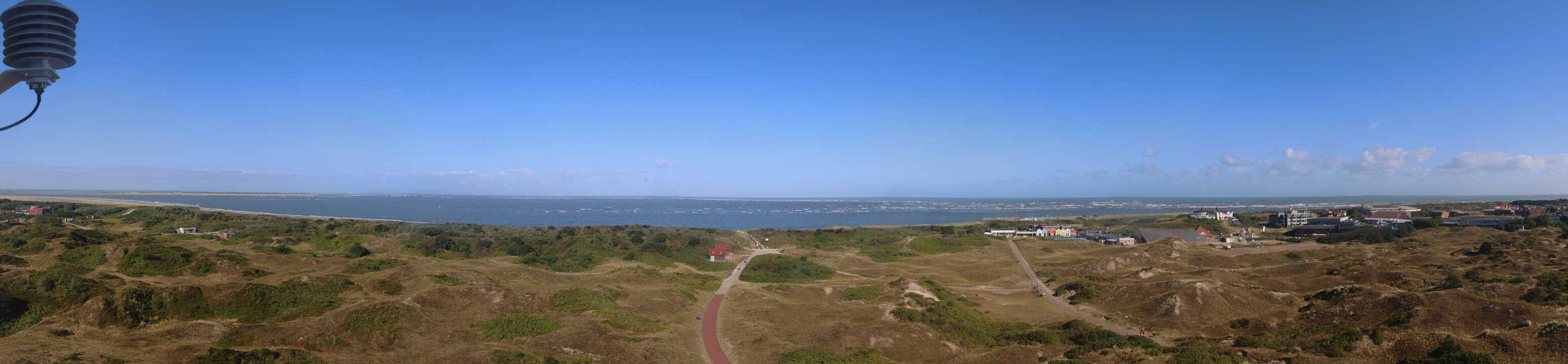 Archiv Foto Webcam Panoramablick über den Badestrand Langeoog