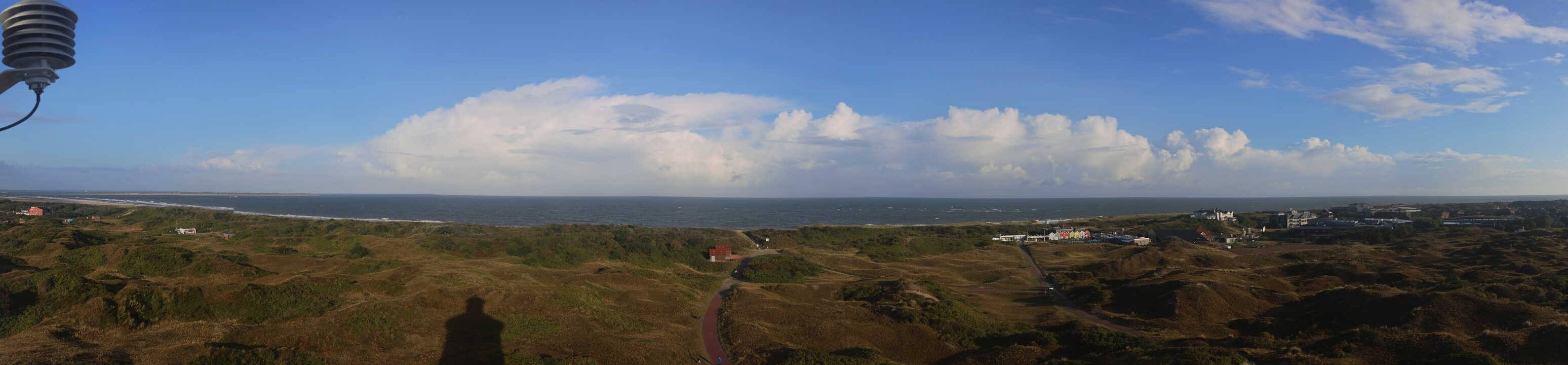 Archiv Foto Webcam Panoramablick über den Badestrand Langeoog