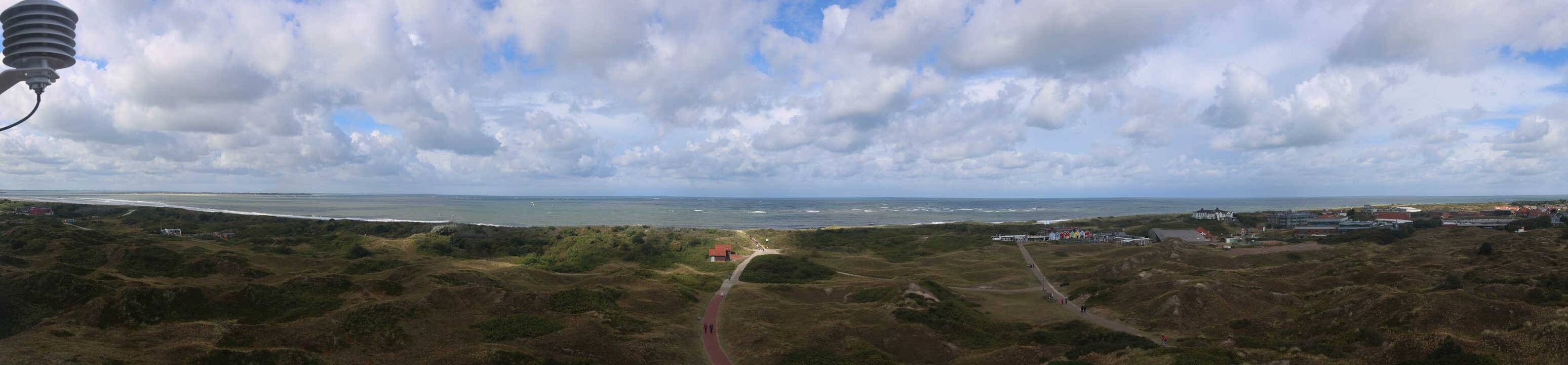 Archiv Foto Webcam Panoramablick über den Badestrand Langeoog