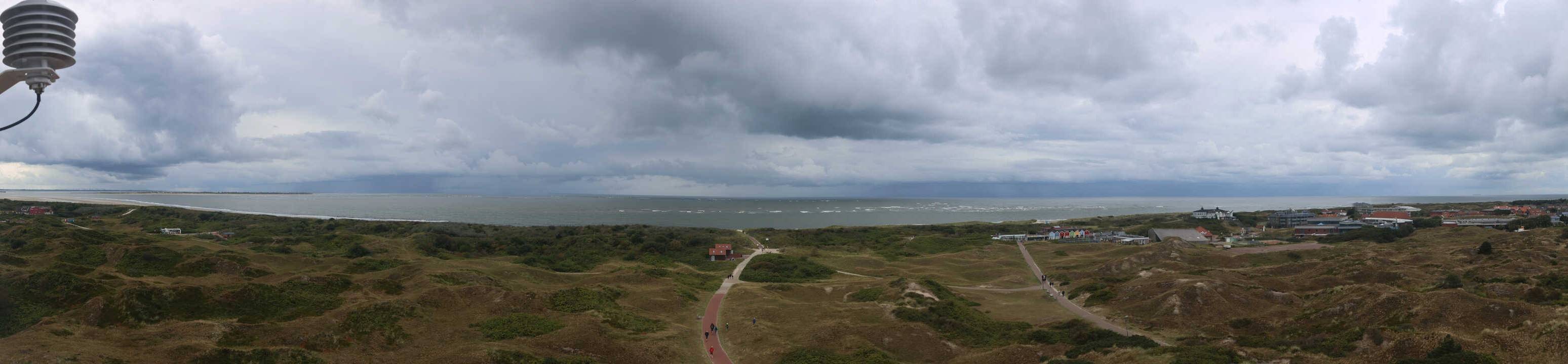 Archiv Foto Webcam Panoramablick über den Badestrand Langeoog