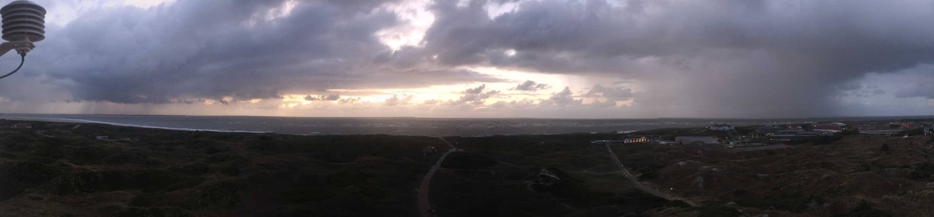Archiv Foto Webcam Panoramablick über den Badestrand Langeoog