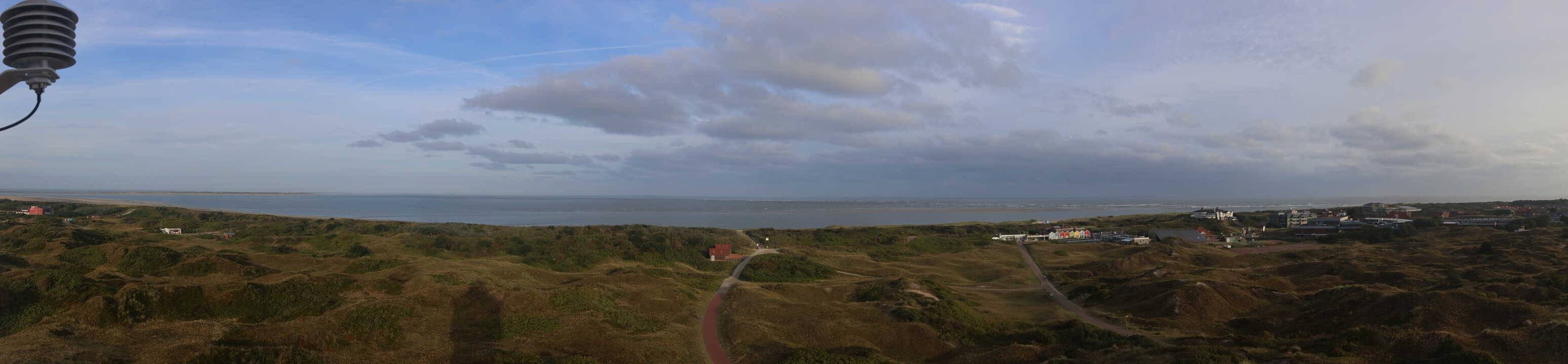 Archiv Foto Webcam Panoramablick über den Badestrand Langeoog