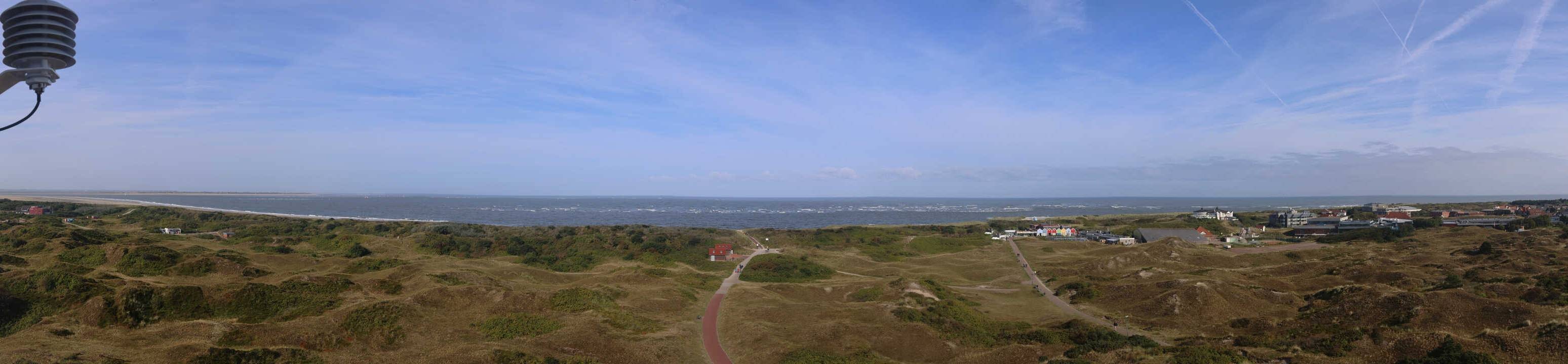 Archiv Foto Webcam Panoramablick über den Badestrand Langeoog